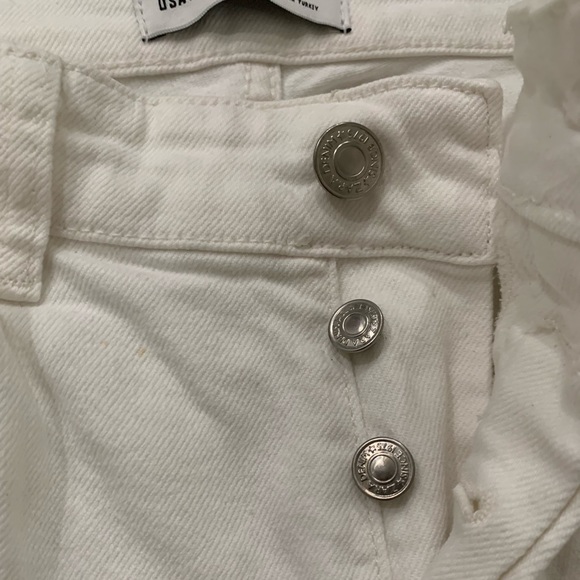 🎉HP🎉 Zara Man White Ripped-Knee Skinny Jeans Size 34 used - Picture 4 of 4